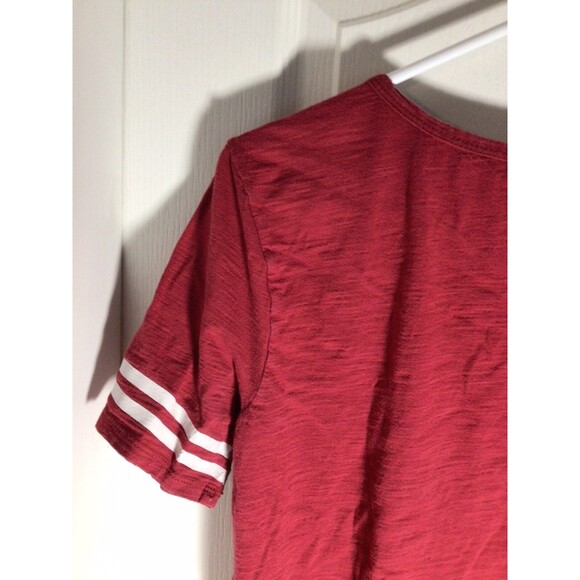 Arkansas Razorbacks Womens Large National Collegian Red White Shirt - Picture 13 of 16